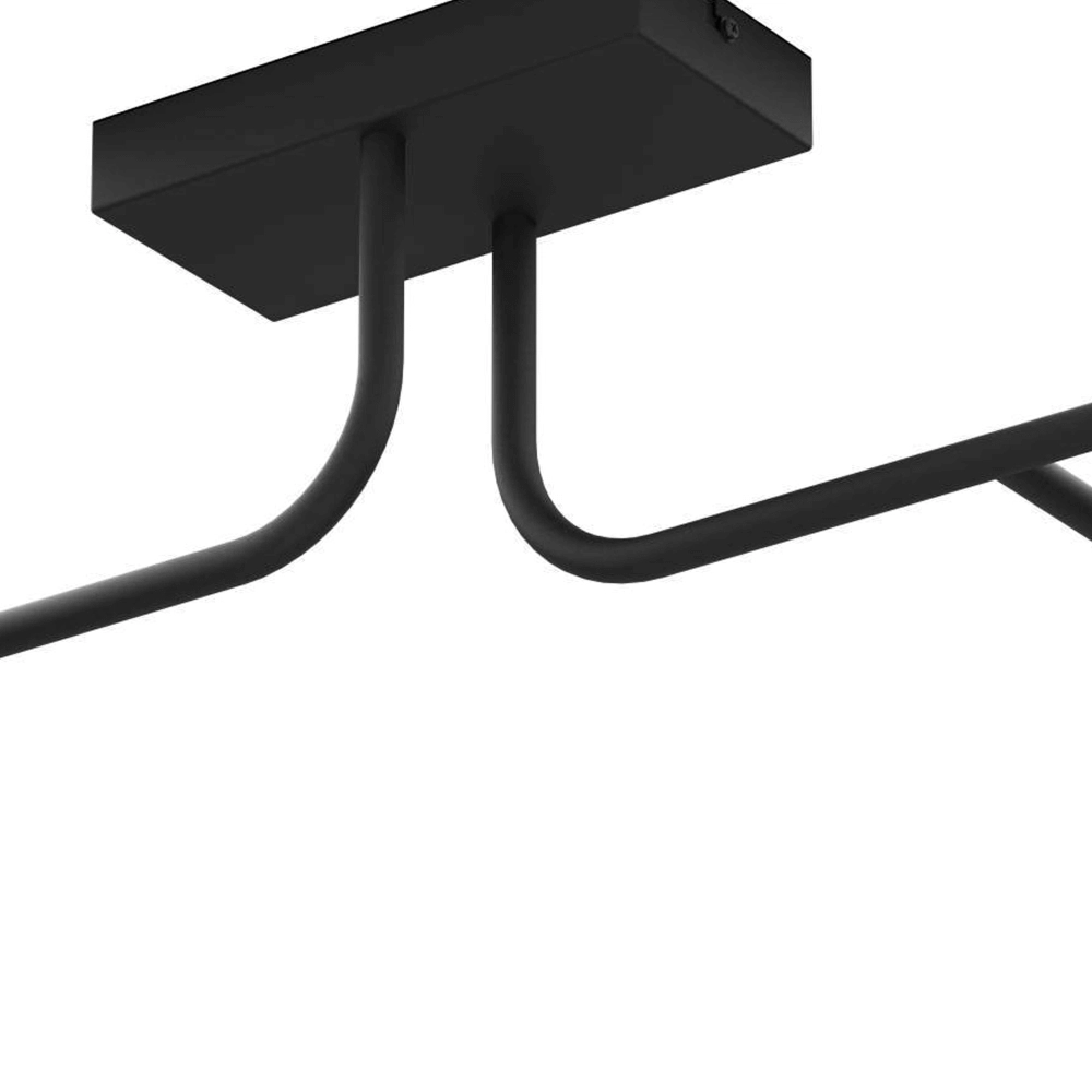 LED ceiling lamp Clavellina black Eglo 9008606241088
