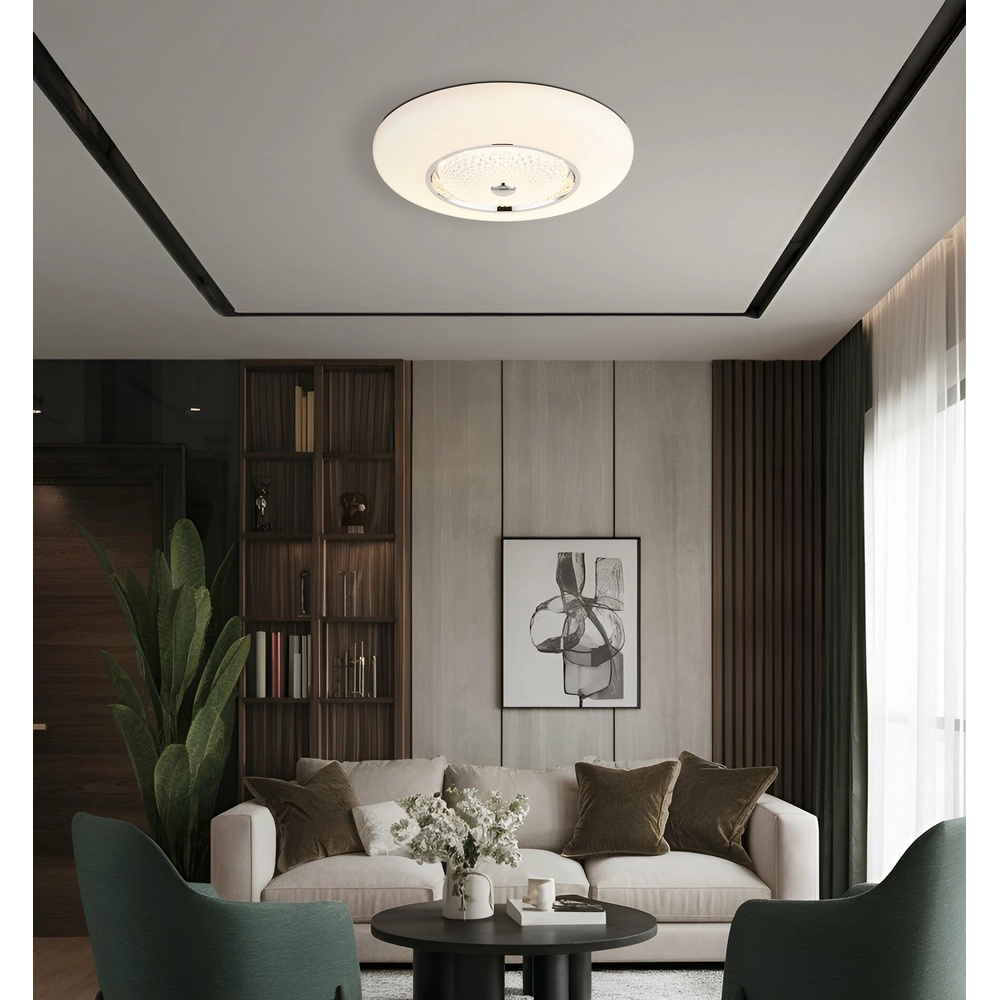 Ceiling lamp Graham white Ø 59cm Globo 9007371566761