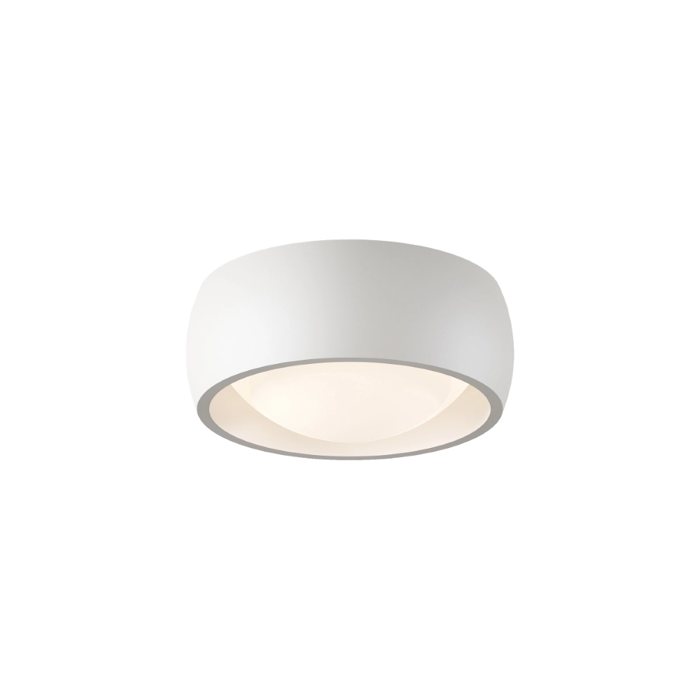 Sleek ceiling lamp Montana Ø15cm - White Artdelight 8720701103924