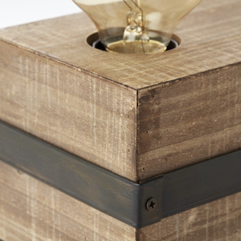 Wooden table lamp Woodhill Brilliant 4004353327049