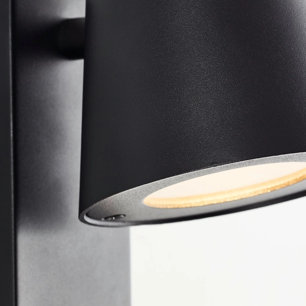 Black wall lamp Bari Brilliant 4004353435775