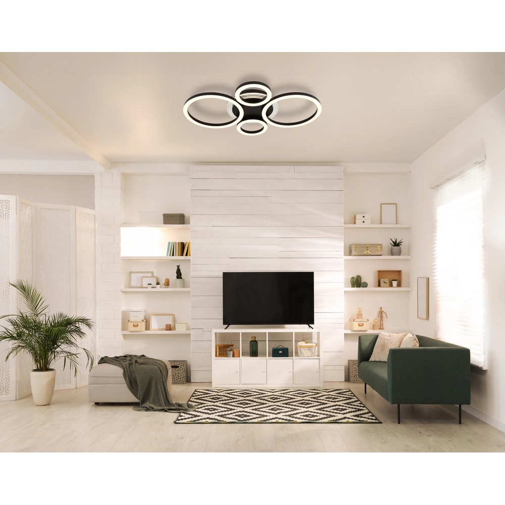 Design ceiling lamp Loretta Black Globo 9007371484294