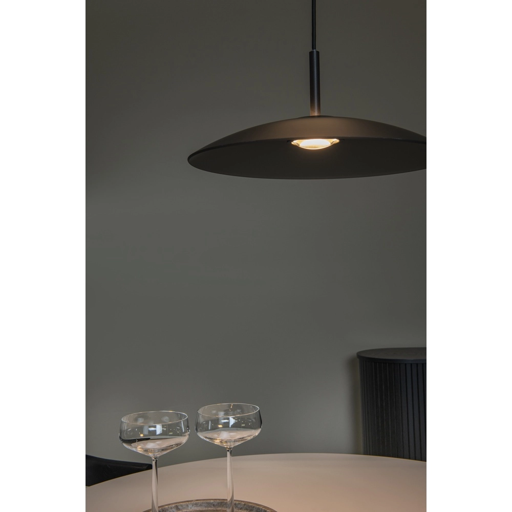 Sleek pendant lamp Menga Ø 40cm smoke glass Premium by Lucide 5411212251206