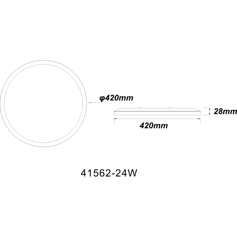 Ceiling light Sapana Ø 42cm white Globo 9007371408405