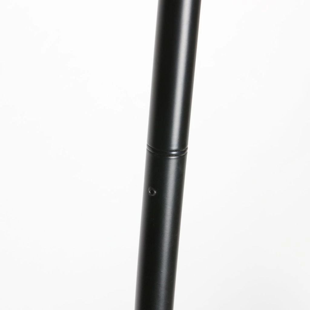 Black arc lamp Curve with black shade Ø60cm Steinhauer 8712746183153