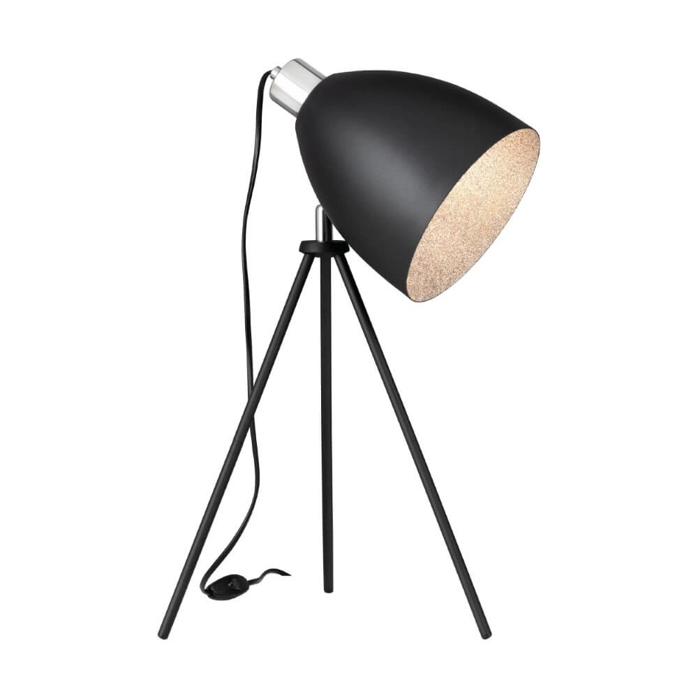 Tripod floor lamp Mareperla black