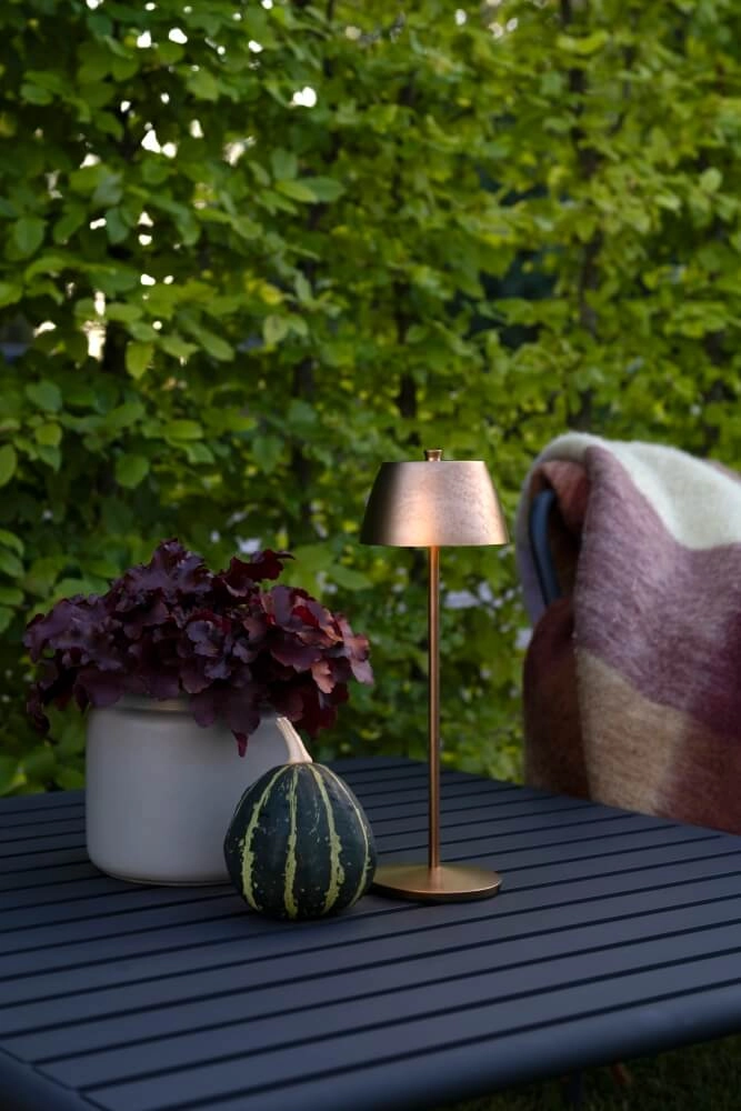 Rechargeable table lamp Eze copper KonstSmide 7318308409016