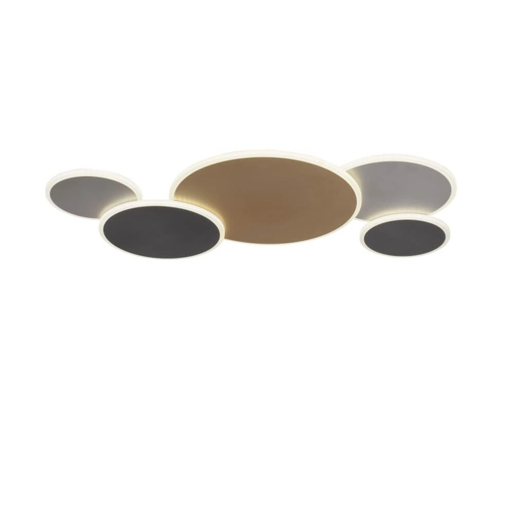 Design wall lamp Q-Piato 85cm Paul Neuhaus 4012248374528