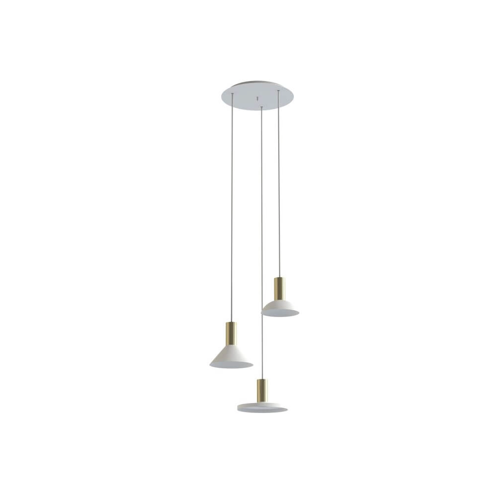 3-light loft hanging lamp Hermanos