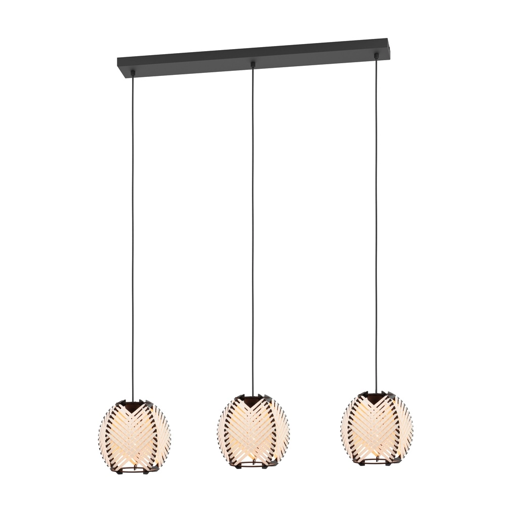Design dining room pendant lamp Waverton 3x E27