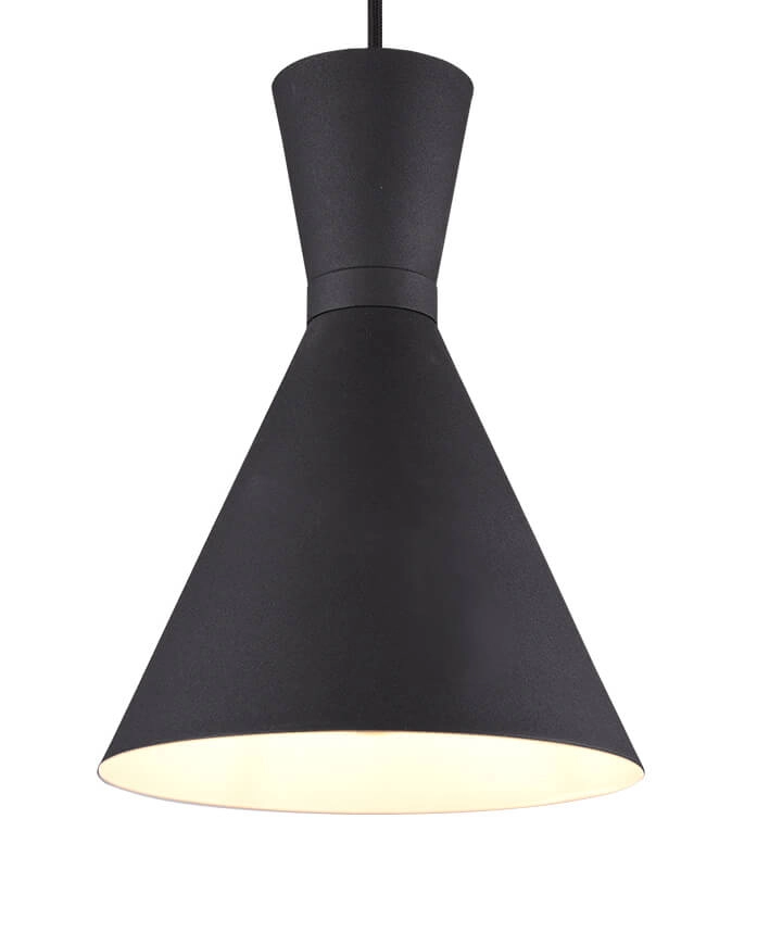 Black hanging lamp Enzo Ø 20cm Trio 4017807459869