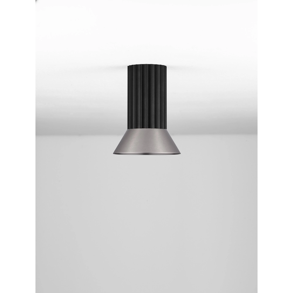 Ceiling spotlight Luvia black with bronze Lyora 5212017475503