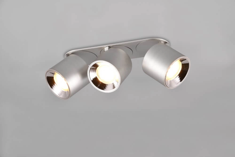 Ceiling light Guayana 3-light nickel Trio 4017807574005