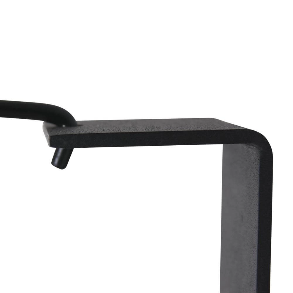 Wall lamp Elegant Classy black with straw shade Steinhauer 8712746171990