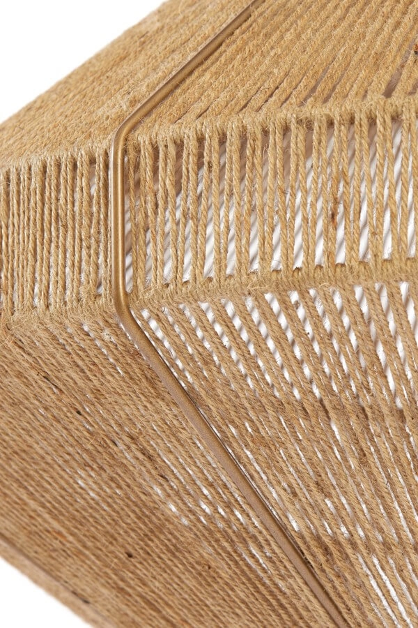 Rattan pendant lamp Mallow Ø 60cm Light & Living 8717807676261