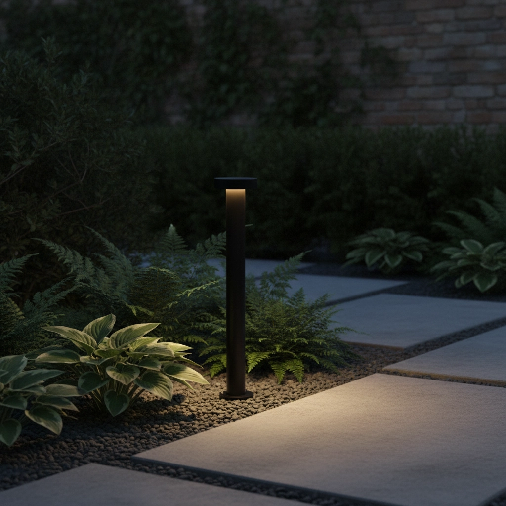 Desing garden lamp Gong black 60cm - 2700K