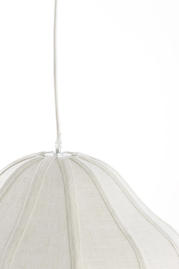 White pendant lamp Sukau Ø 38.5cm Light & Living 8717807763732