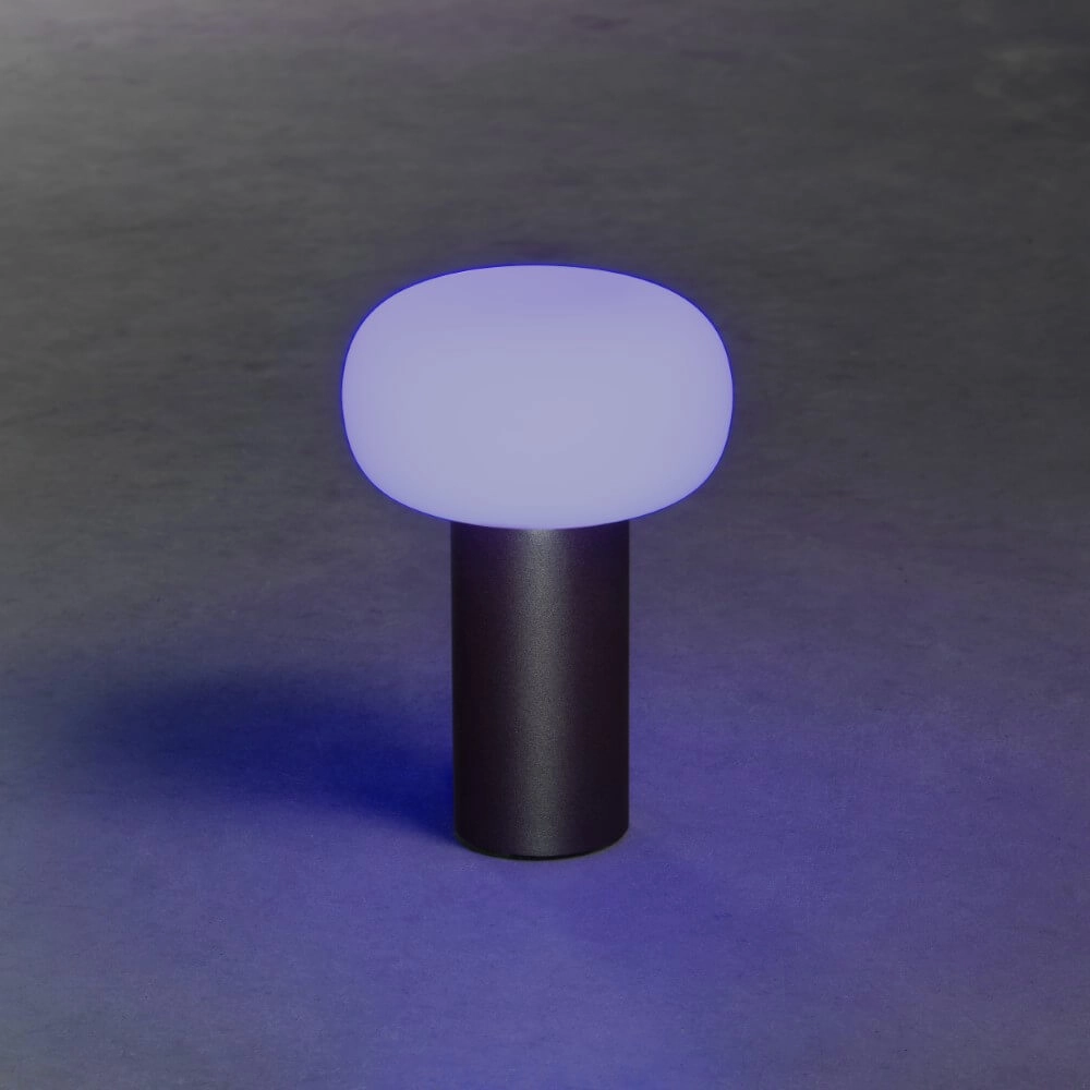 Rechargeable table lamp Antibes anthracite KonstSmide 7318308267524