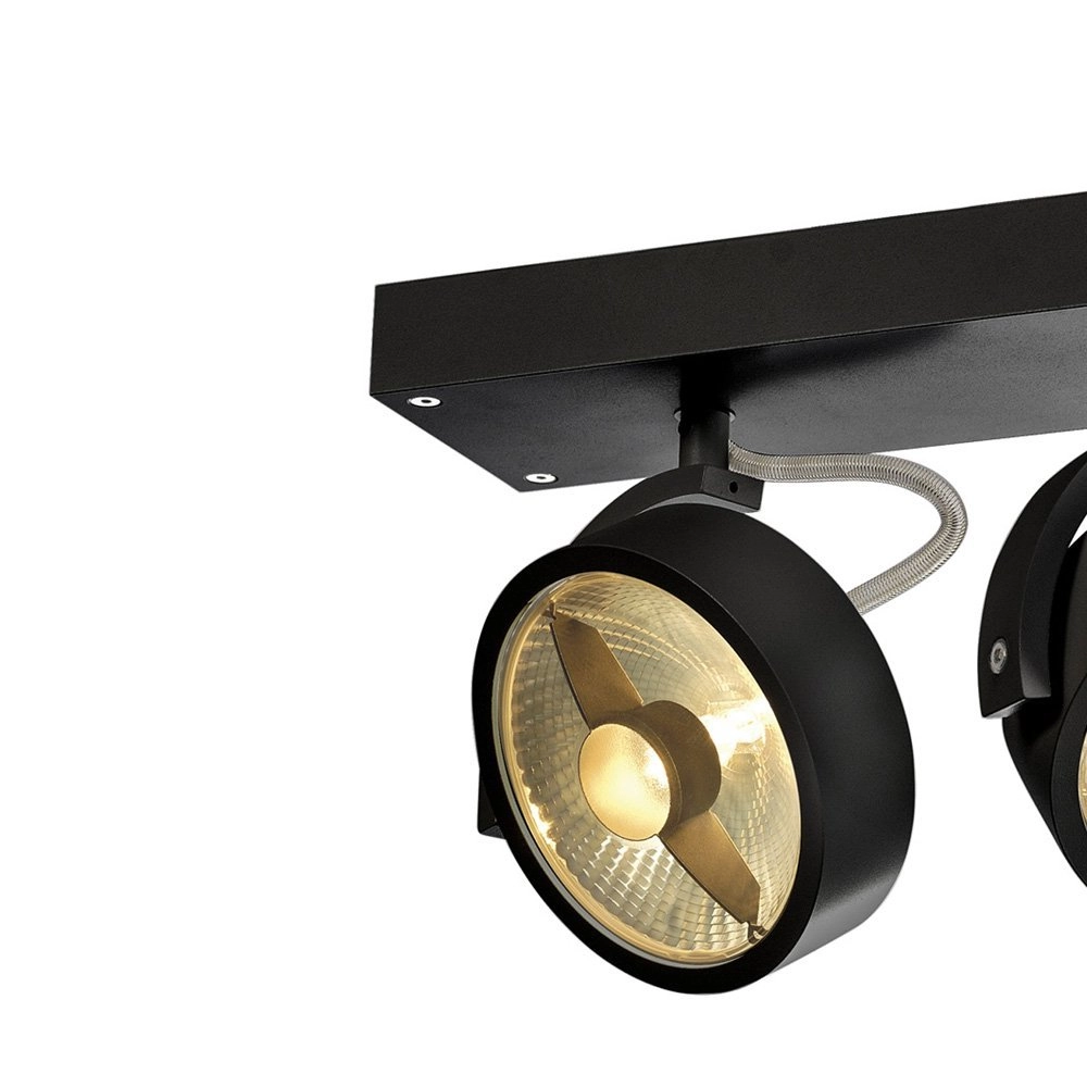Directional surface-mounted spotlights Kalu Qpar111 SLV 4024163189958
