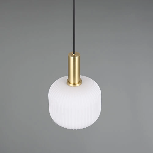 Shuttle Diva Ø 20cm - white glass Trio 4017807614497