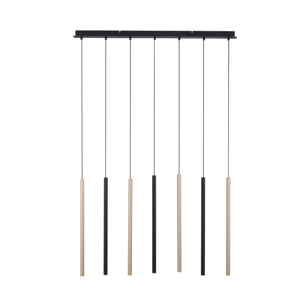 Unique pendant lamp Flute 7-light