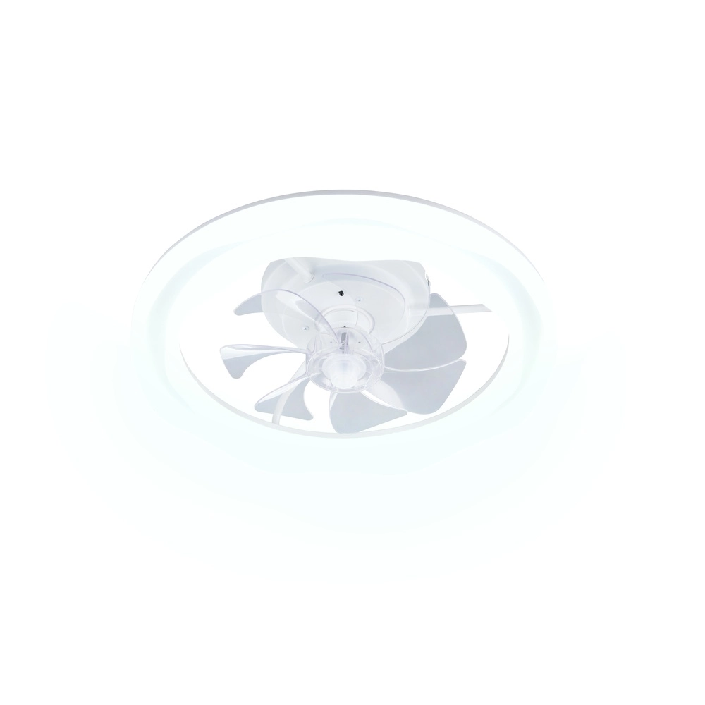 White fan Skaulo design Ø 50cm Trio 4017807698831