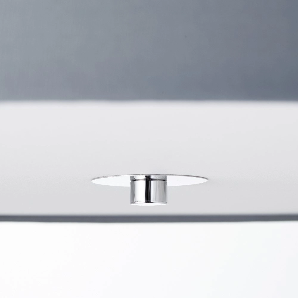 Gray ceiling lamp Andria Ø 60cm Brilliant 4004353235870