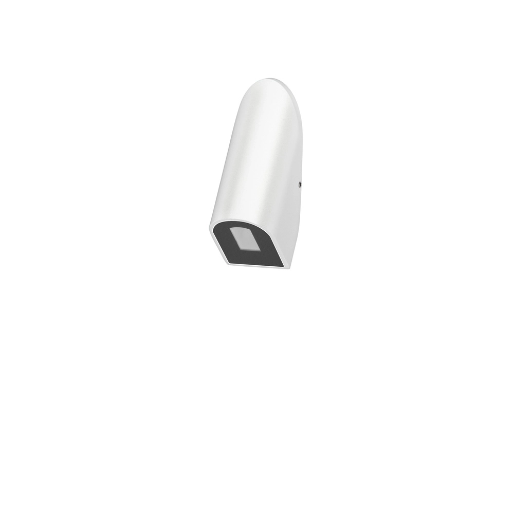 Sleek wall lamp Soren white