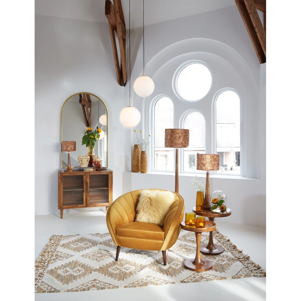 Opal Glass Pendant Light Medina Ø 30cm Light & Living 8717807650919