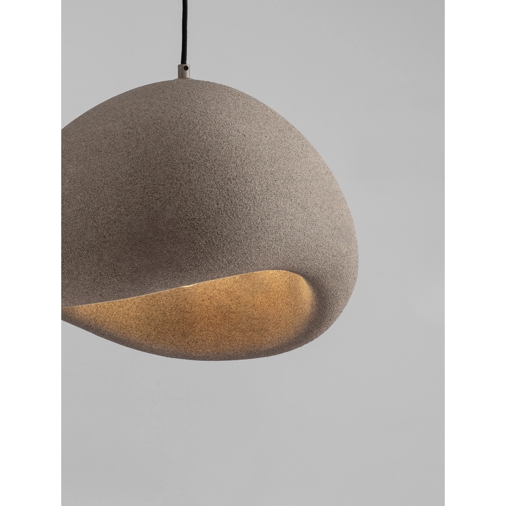 Natural pendant lamp Aere brown 50cm Lyora 5212017476722
