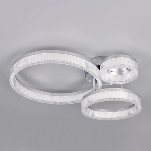 Modern ceiling lamp Mova M chrome Trio 4017807682199