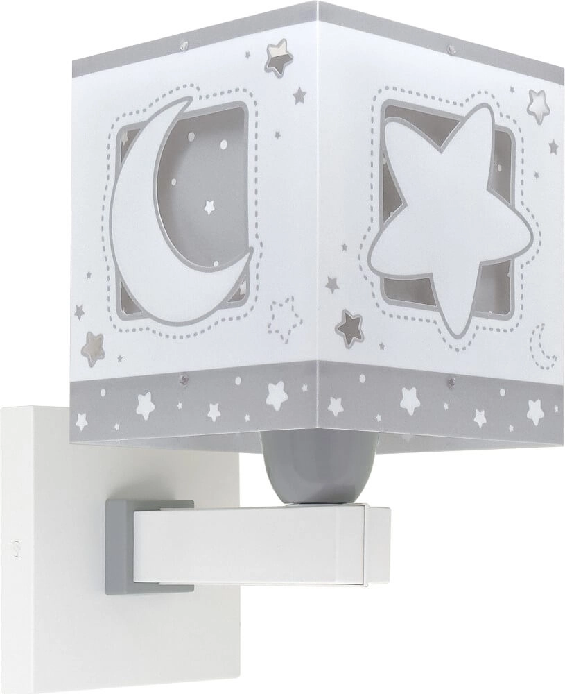 Gray wall lamp Moonlight for children's room Dalber 8420406632391