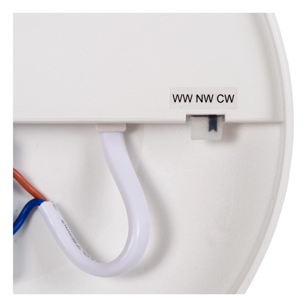 ceiling light Olson Ø 29cm white - IP44 Lucide 5411212792235