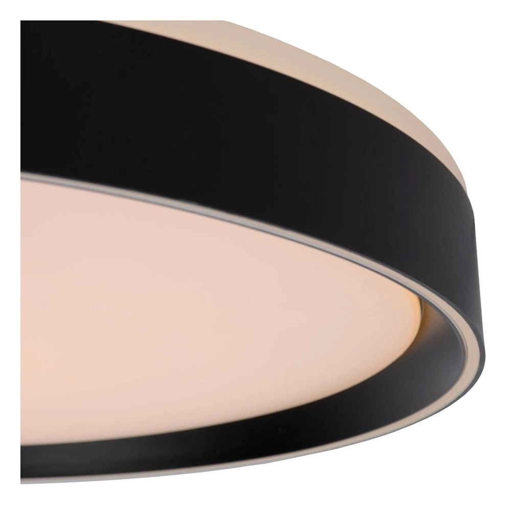 ceiling light Nuria Ø 50cm black Lucide 5411212791795