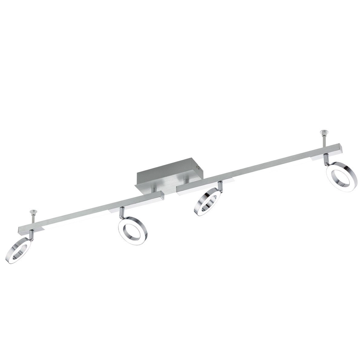LED spot Cardillio 1 4-light metal gray