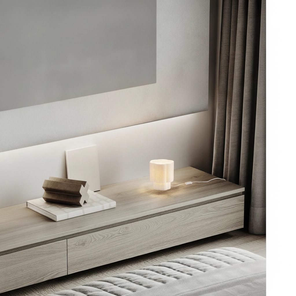 Table lamp Bloosy cream