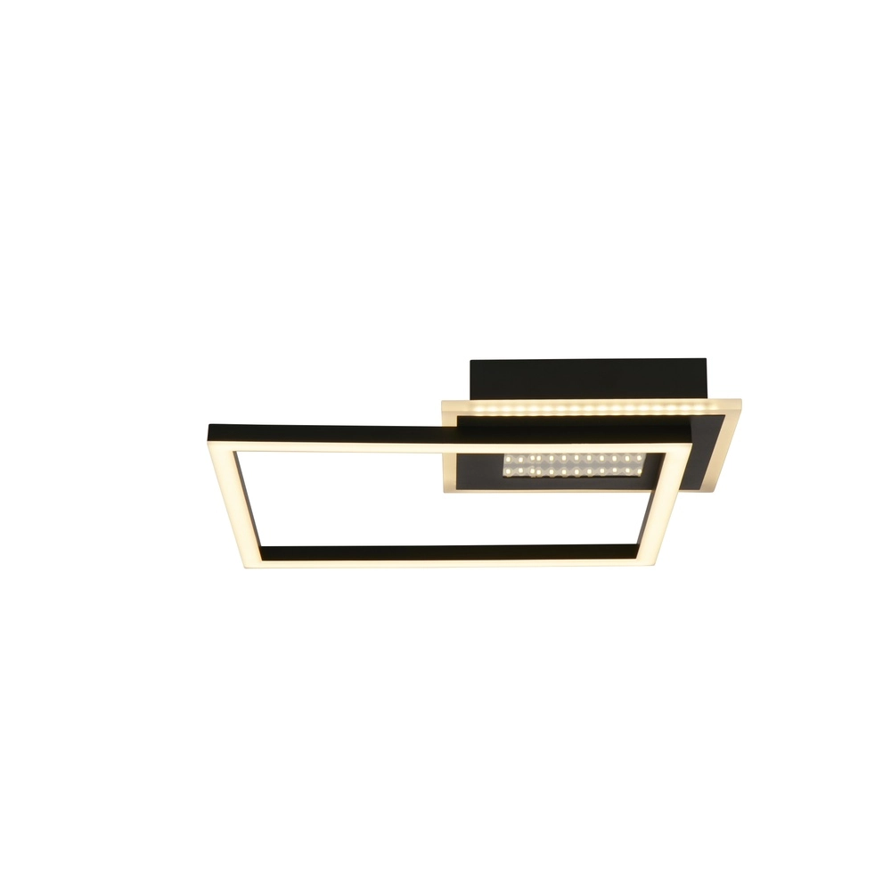 Ceiling lamp Quadrate silver grey