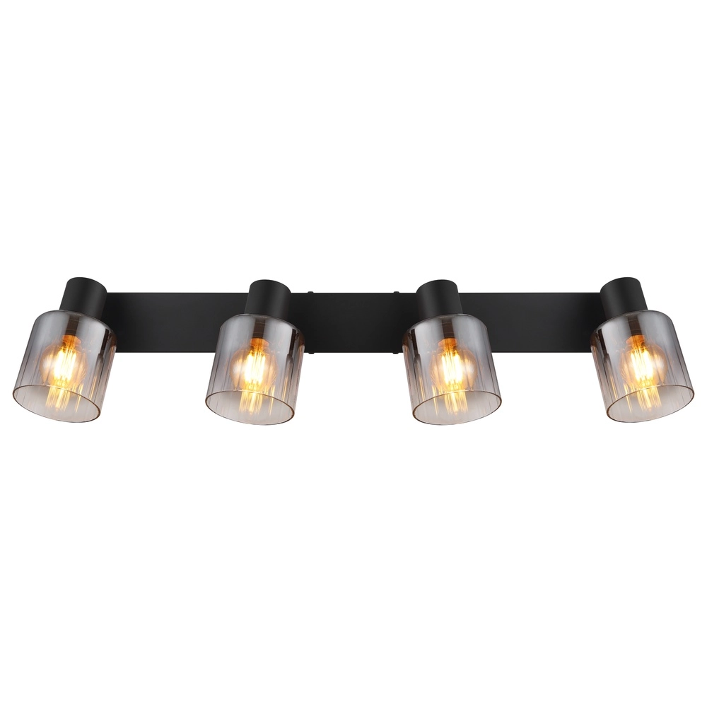 Ceiling lamp Jack 4-light black Globo 9007371519835