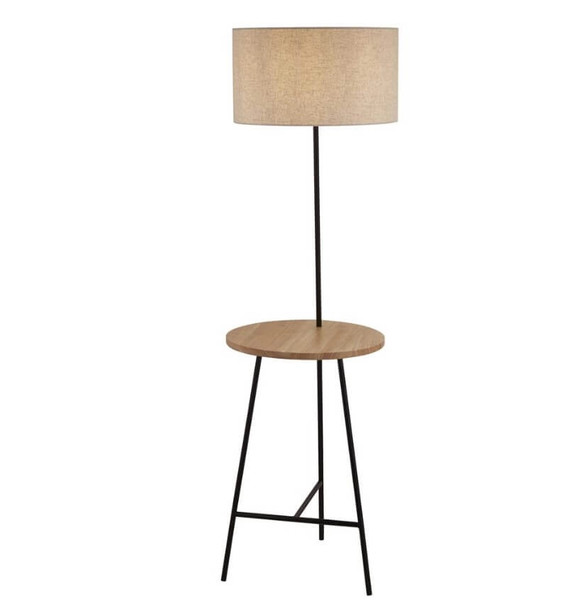 Floor lamp Washington with table