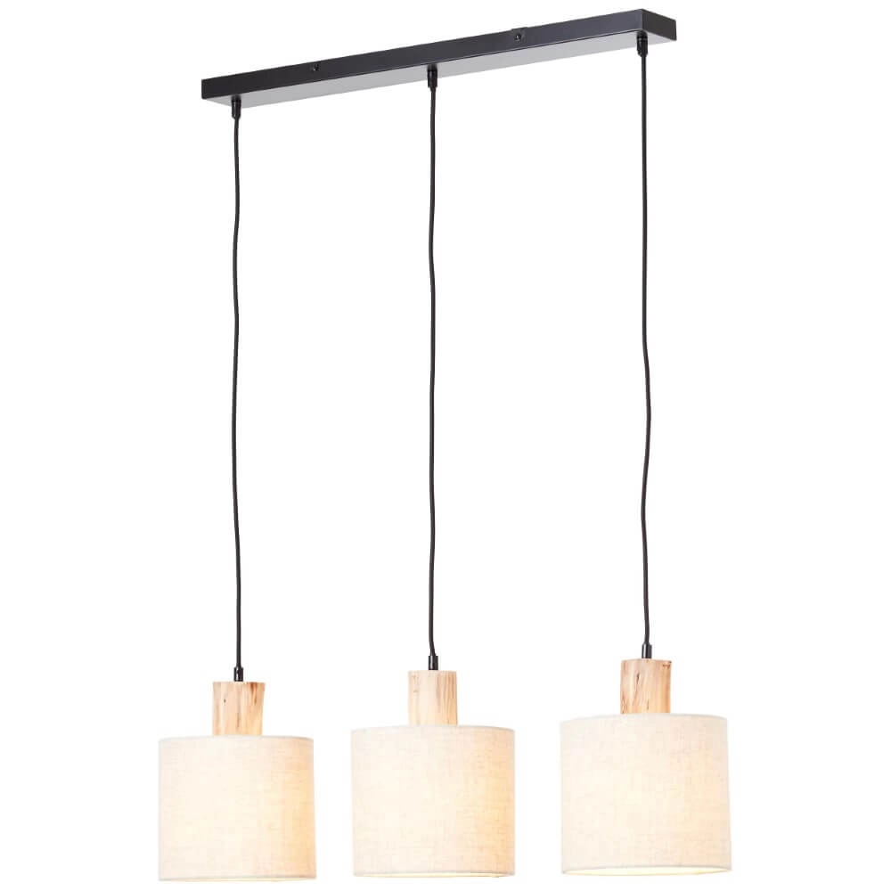 3-light country pendant lamp Pia Brilliant 4004353396557