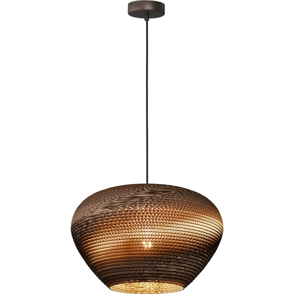 Think Paper pendant lamp Cartone Ø 44cm