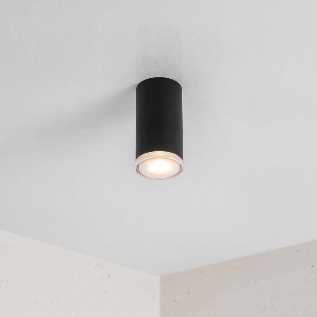 Ceiling spotlight Mao black