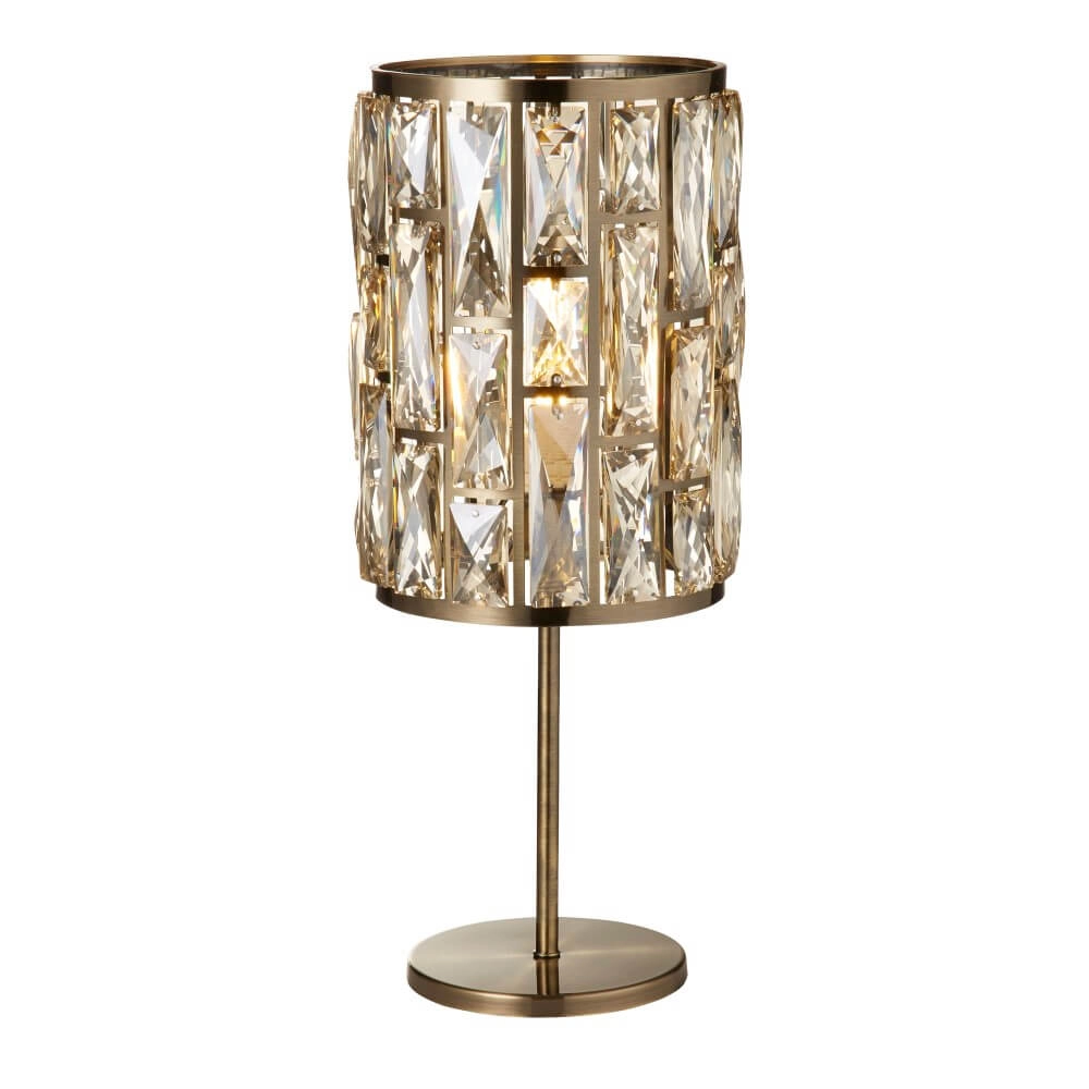 Classic table lamp Bijou gold Searchlight 5053423242101