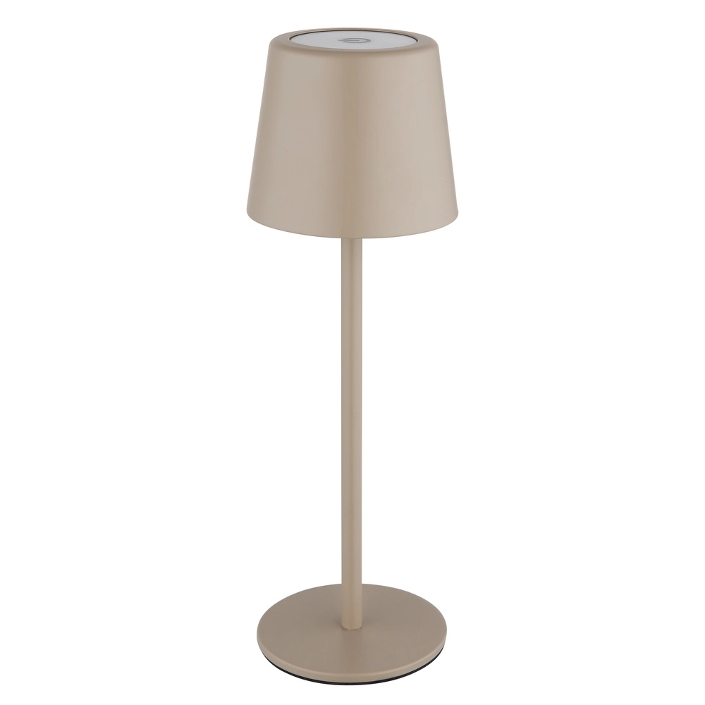 Modern table lamp Vancouver Sand Brown Rechargeable Globo 9007371525478