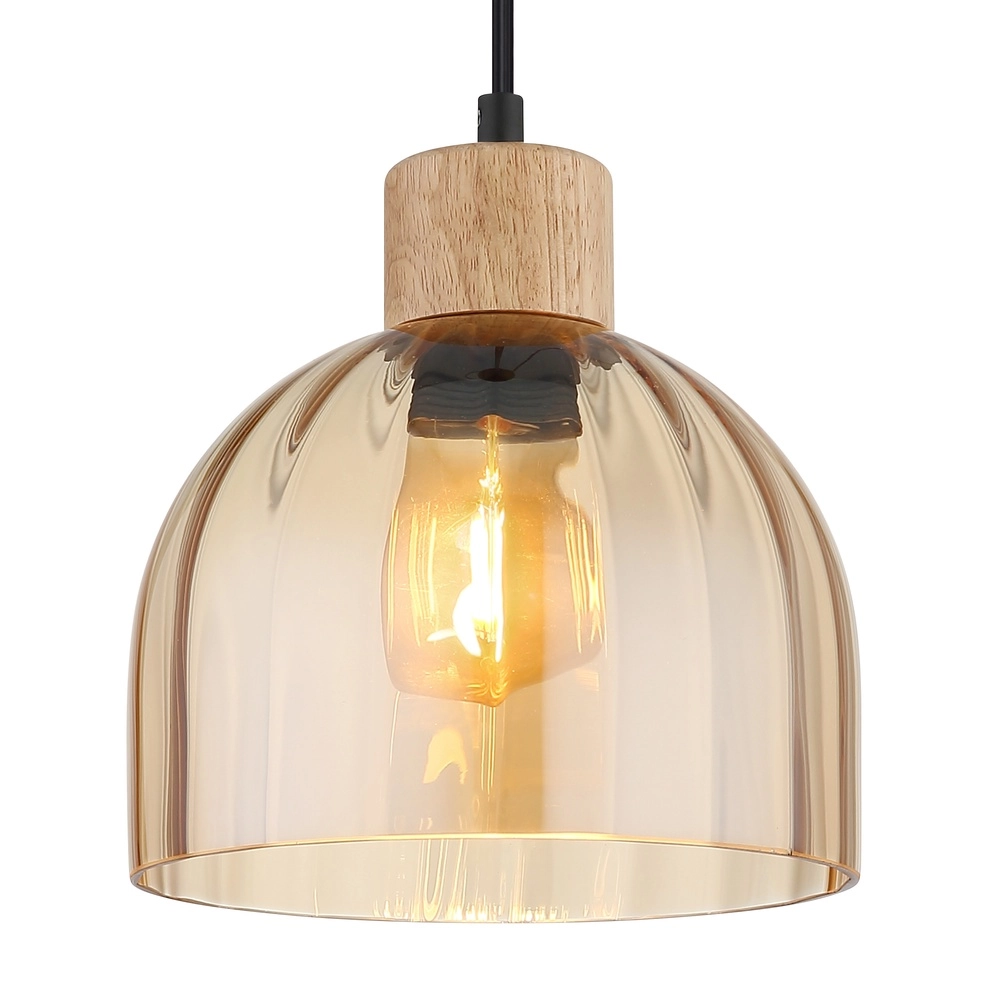 Pendant lamp Swanson black Ø 20cm Globo 9007371589647