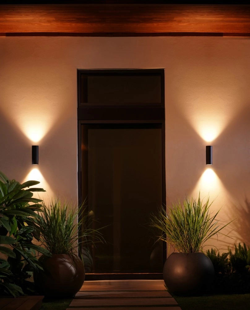 Outdoor Lamp Up-Down Hue Resonate silver grey Philips 8718696174395