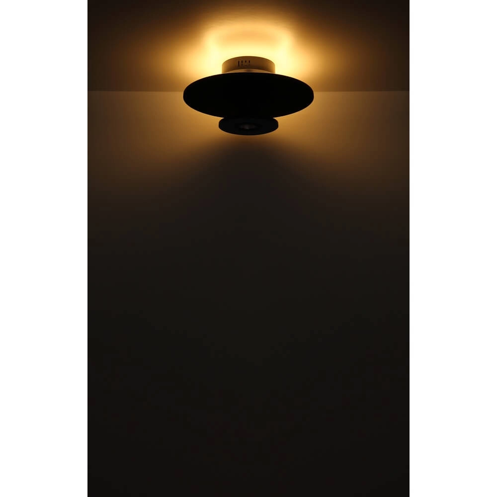 Black ceiling lamp Carter Ø 38cm with felt Globo 9007371471744
