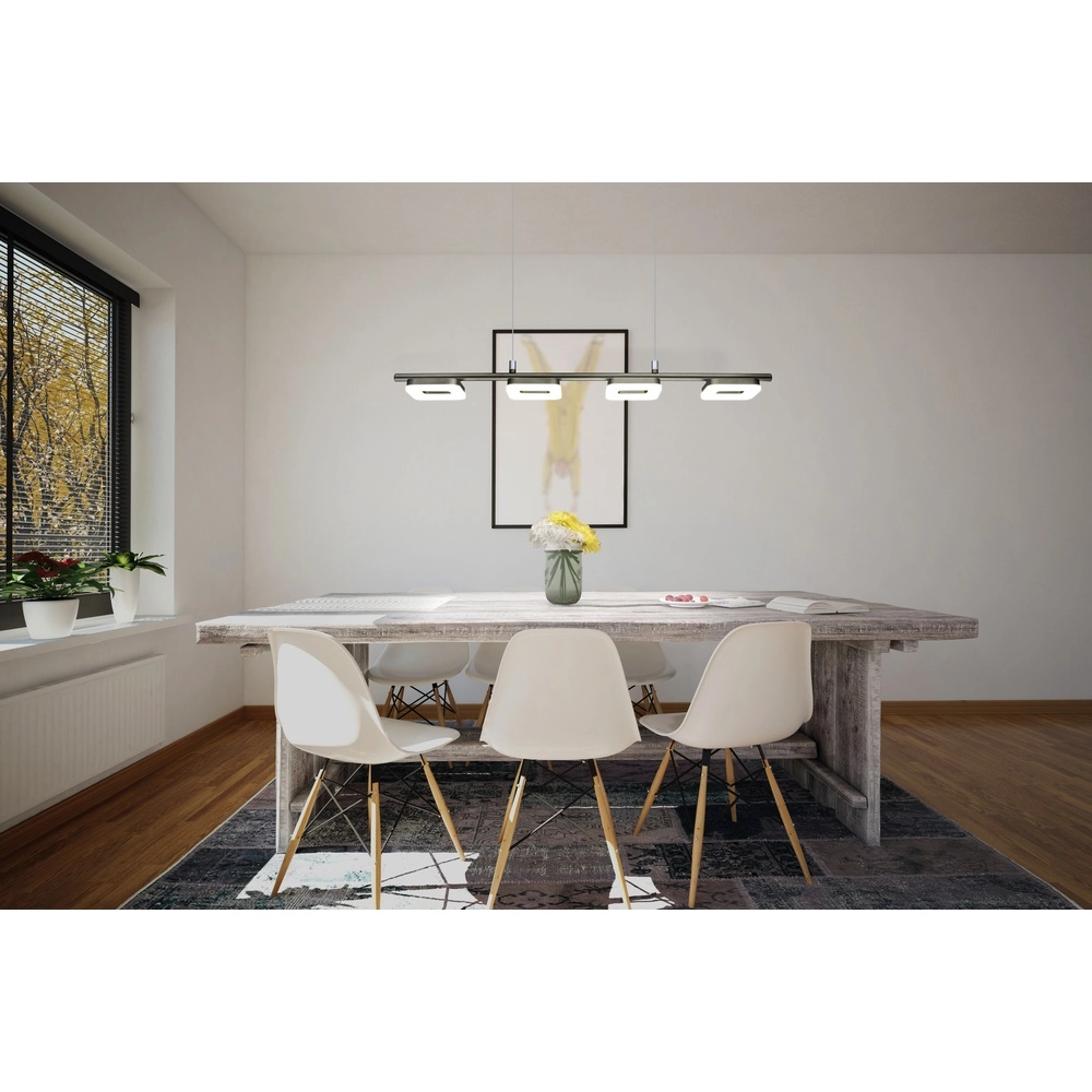 Design pendant lamp Torretta 1 nickel Eglo 9002759320331