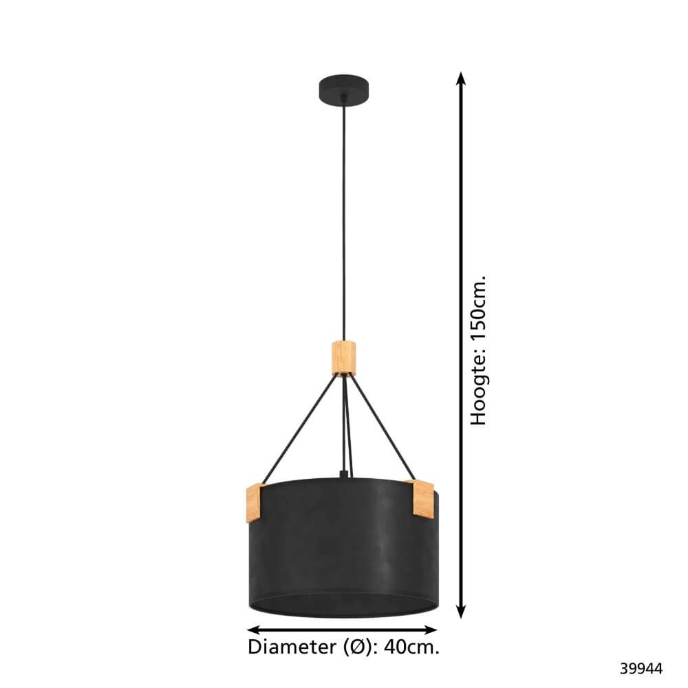 Modern hanging lamp Potosi Ø 40cm Stars of Light 9002759399443
