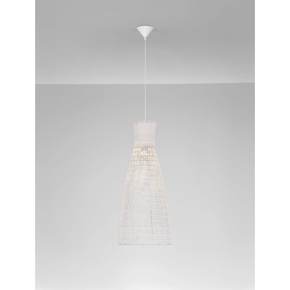 White pendant lamp Niro Ø 35cm Lyora 5212017477477